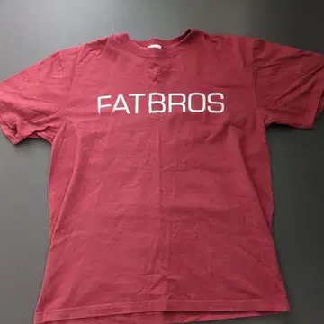 FATBROS 빨간색 티셔츠 XL