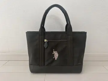 랄프 로렌 폴로 토트백 카키
