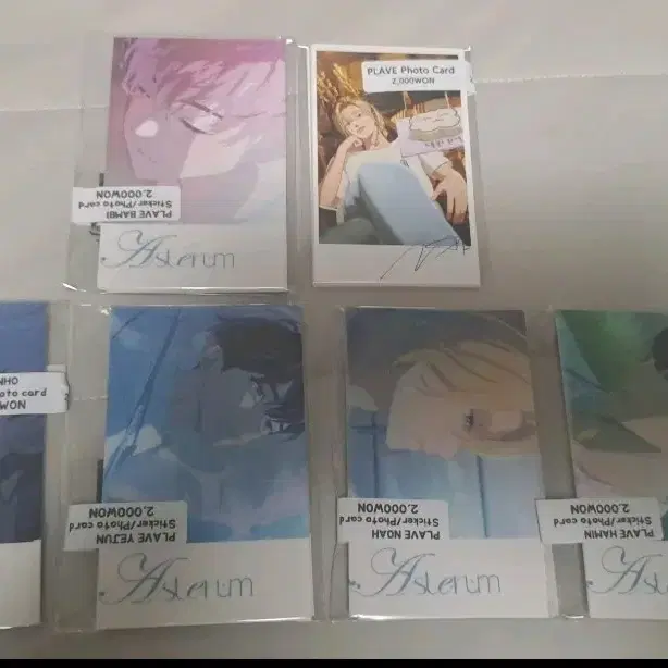 PLAVE CUトレカセット タレントカード