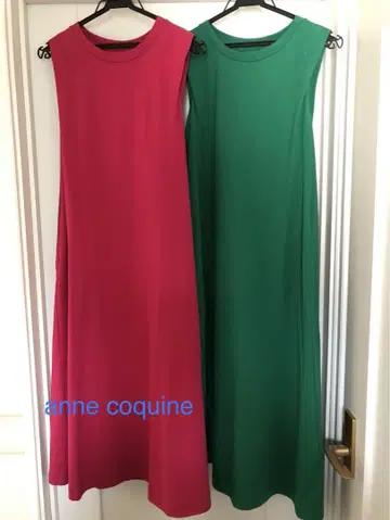 [새상품급] anne coquine 솔로텍스 원피스 2종 세트