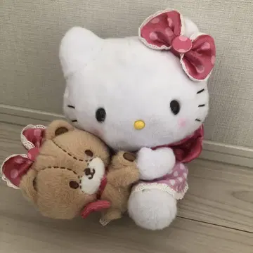 헬로키티 타이니 참 페어 봉제 인형