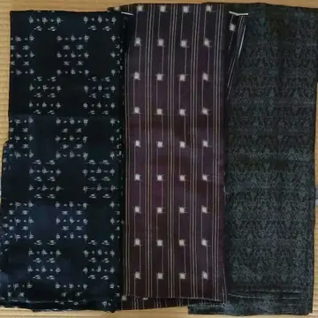 기모노 3장 가스리 울 단이 핸드메이드 리메이크 소재