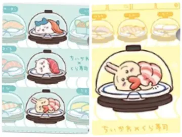 쿠라스시 [ 토끼 ] 치이카와 (먼작귀) 클리어 파일 2매