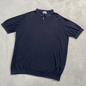 존스메들리 반팔 피케 셔츠 코튼 네이비 2XL