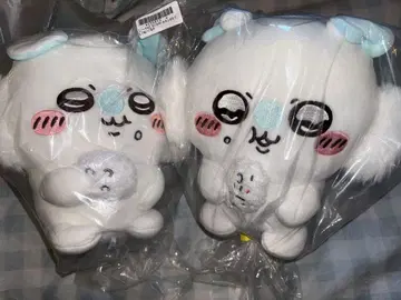 치이카와 (먼작귀) 모몽가 오물오물 봉제 인형 2종 세트