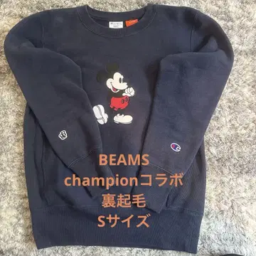 빔즈 Champion Disney 맨투맨 S 네이비