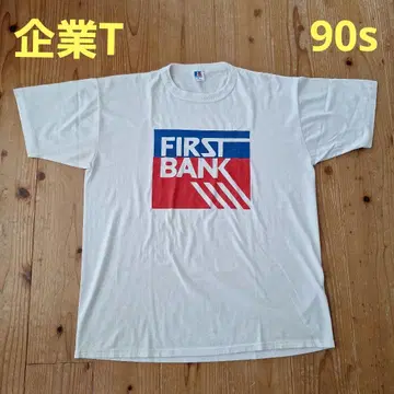 90년대 기업 티셔츠 FIRST BANK 퍼스트뱅크