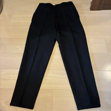 JIL SANDER 질 샌더 블랙 슬랙스 블랙 블랙 미사용 주름 가공