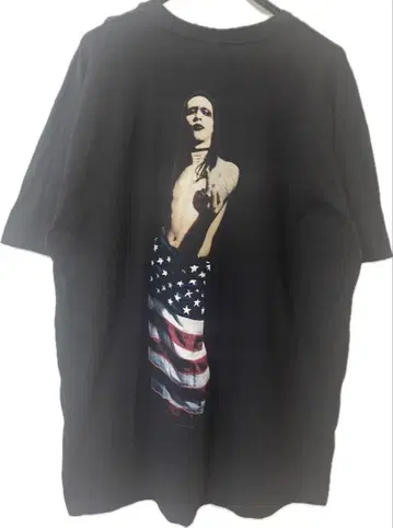 90s Marilyn manson 마릴린 맨슨 밴딩 티셔츠 XL