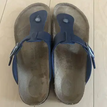 BIRKENSTOCK 기제 샌들 42 네이비
