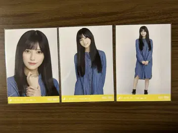 노기자카46 브로마이드 이케다 에이사 데님 원피스 컴프