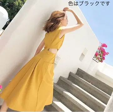 stella tokyo 썸머 플레어 원피스 SO763 블랙