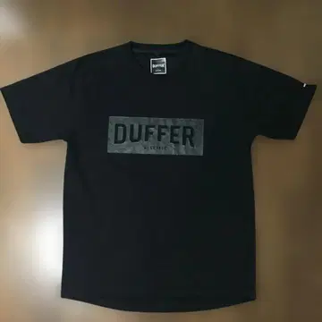 새상품급! DUFFER 블랙 티셔츠 XL