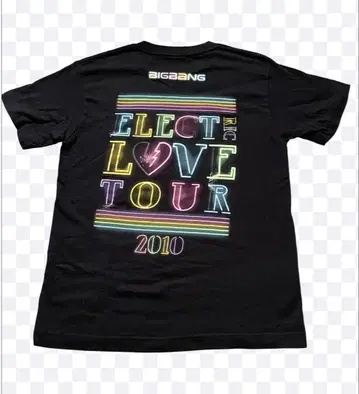 BIGBANG ELECTRIC LOVE TOUR 티셔츠 2010 L