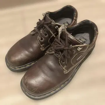 브라운 가죽 워크 부츠 9