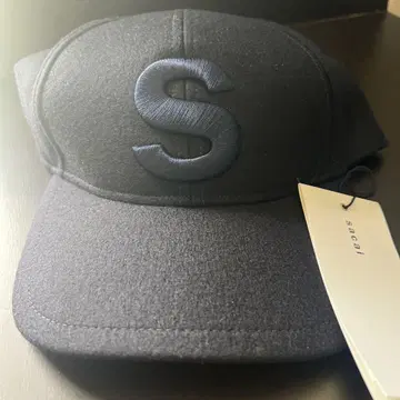 sacai 네이비 캡 새상품 택 포함 24-0898S