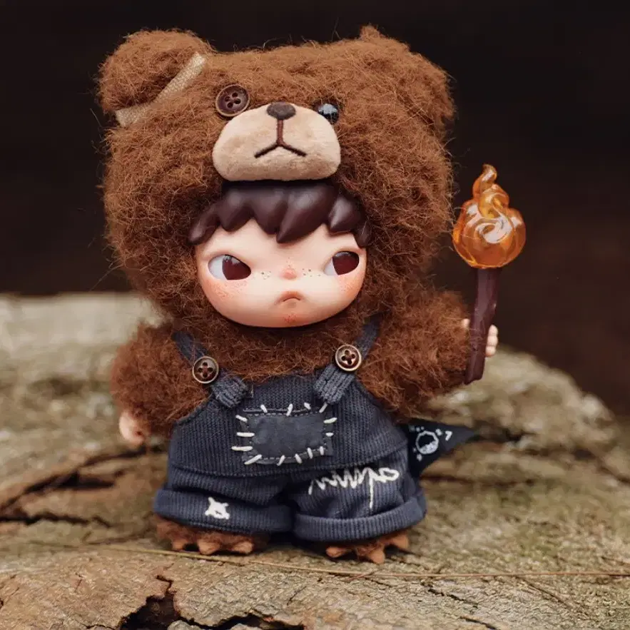 Pop Mart Hirono Wild joy bear doll on Bunjang Global Site.