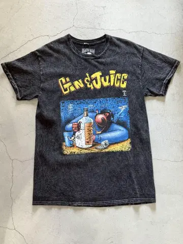 스눕 독 Gin&Juice 랩 T