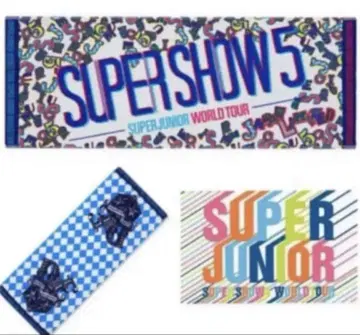 SUPER JUNIOR 라이브 굿즈 머플러 타월 3종 세트