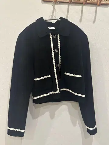 SANDRO 니트 자켓