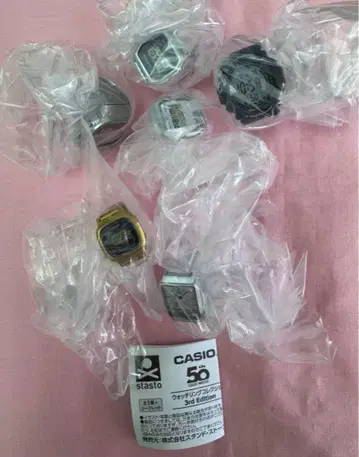 카시오 CASIO 워치 반지 컬렉션 3rd Edition 전 6종