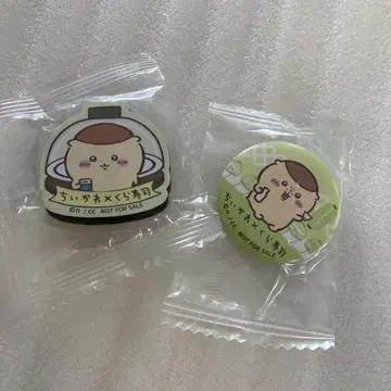 치이카와 쿠라스시 밤만주 마그넷 시트 2개 캔뱃지 밤만주