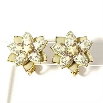 SWAROVSKI 스와로브스키 귀찌 쁘띠 꽃 플라워 하자품