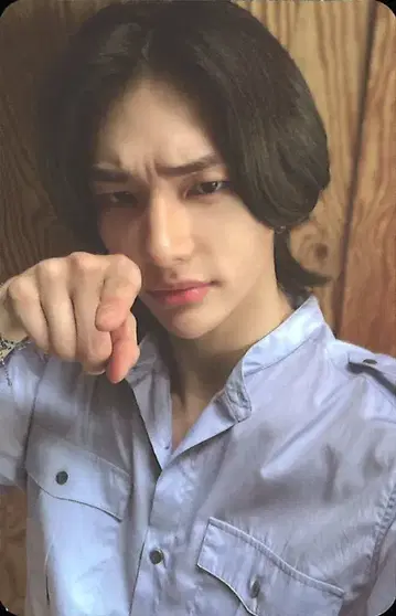 Stray Kids Hyunjin NOEASY 트레이딩 카드 양면