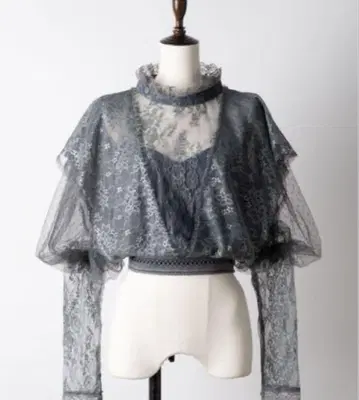 Belle vintage/ Vintage See through 블라우스