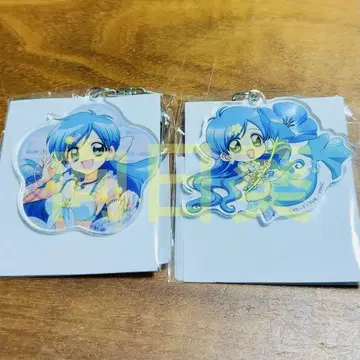 피치피치 피치 제비뽑기당 파도소리 C상 아크릴 키링 2점