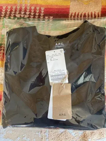 A.P.C./아페쎄 T-SHIRT STANDARD APC BRODE