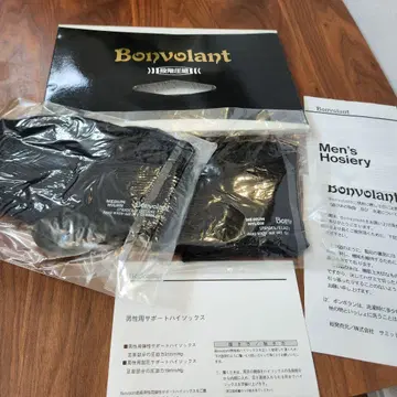 Bonvolant 본볼란트 하이삭스 M 블랙/네이비 블랙/네이비 양말