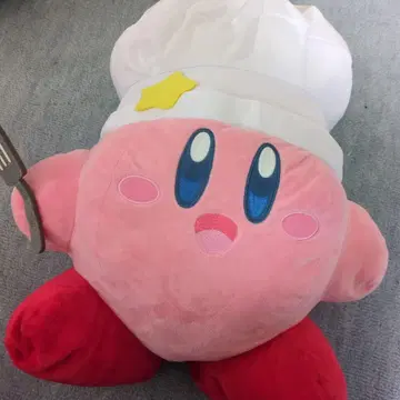 커비 셰프 봉제 인형 BIG 택 없음