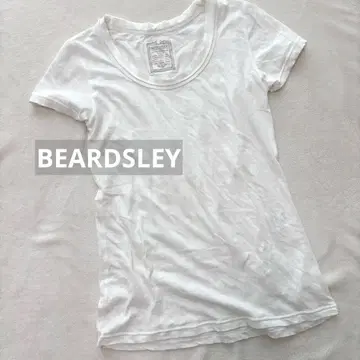 BEARDSLEY 비어즐리 반팔 티셔츠 컷오프 코튼