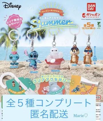 디즈니 캐릭터 메지루시 액세서리 SUMMER 컴플리트