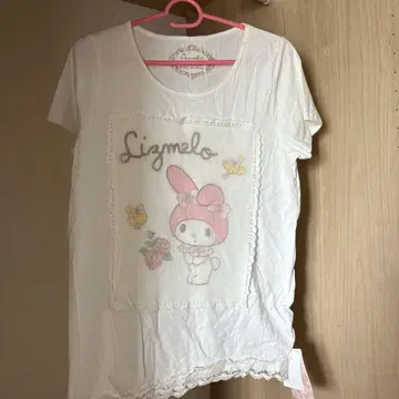 My Melody Liz Lisa 콜라보 티셔츠 L 사이즈