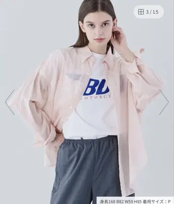 THE SHINZONE 별주 SHEER DADDY SHIRTS