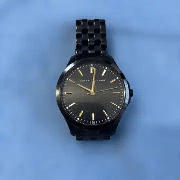 Armani Exchange 블랙 손목시계
