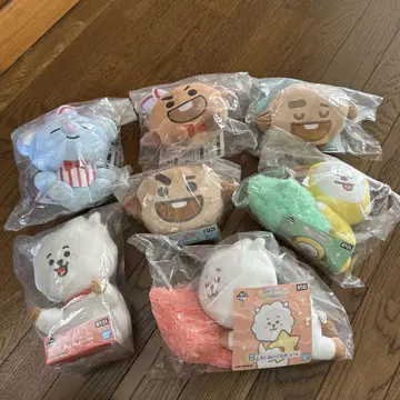 BTS 봉제 인형 묶음 판매