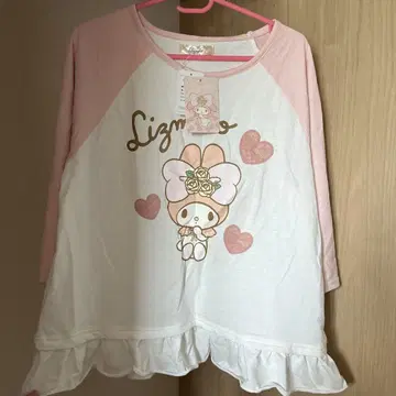 Liz Lisa My Melody 프릴 티셔츠 L 사이즈
