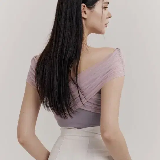 Grace U Sis Top Purple S on Bunjang Global Site.