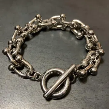 SILVER925 HARD WARE BRACELET/실버/팔찌