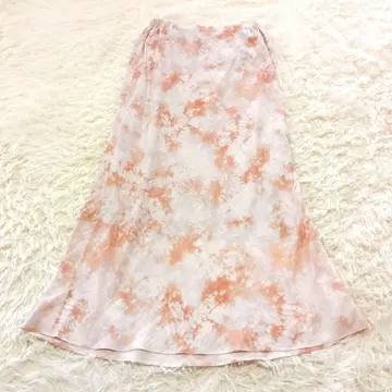 SLOBE IENA 슬로브 이에나 올 패턴 롱 스커트 36