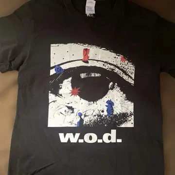 w.o.d 굿즈 티셔츠