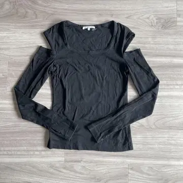 HELMUT LANG 블랙 긴팔 티셔츠 S
