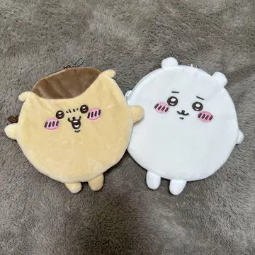 치이카와 밤만쥬 봉제 인형 파우치 세트
