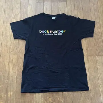 back number in your humor tour 티셔츠 XL