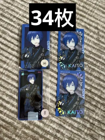 프로세카 콜라보 에피카 클리어 금박 메모 스테 KAITO