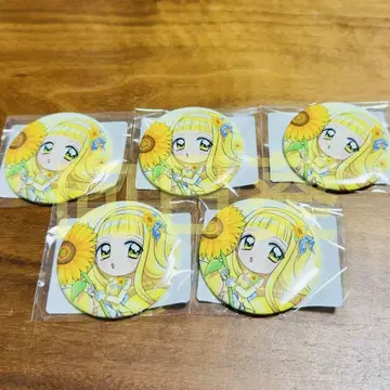 피치피치 피치 제비뽑기 도 코코 D상 캔뱃지 5종 세트