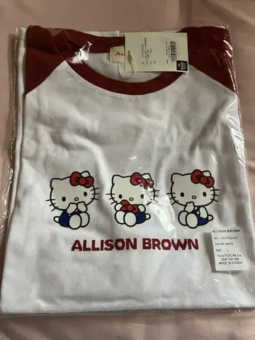 ALLISON BROWN 헬로키티 티셔츠 L 사이즈 사에코